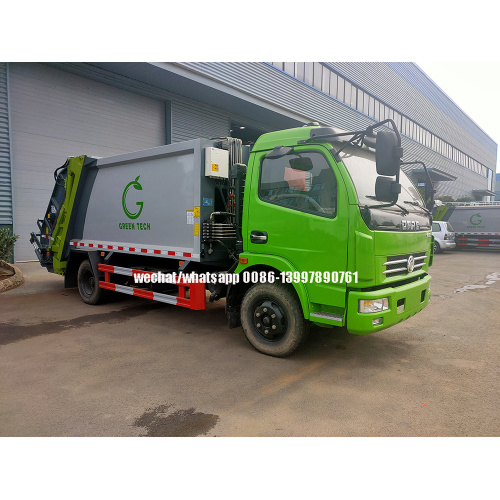 Dongfeng 9CBM/6tons Garbage Collector/Disposal Truck