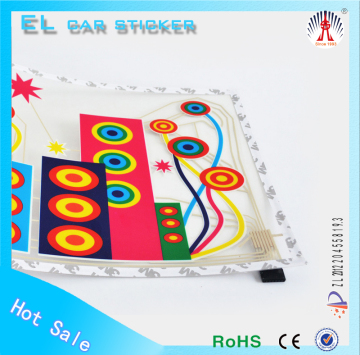 Window el car sticker car stickers with logos auto body decoration stickers