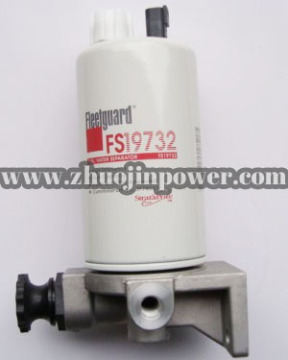 Dongfeng Cummins Engine Parts Oil Water Separator Filter FS19732, Fleetguard Fuel Filter