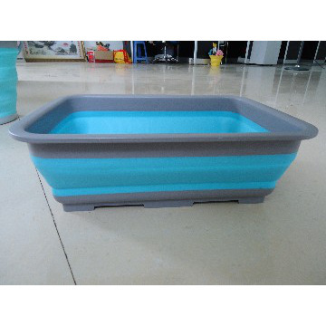 Colorful Collapsible Silicone Bucket