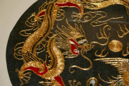 golden thread embroidery