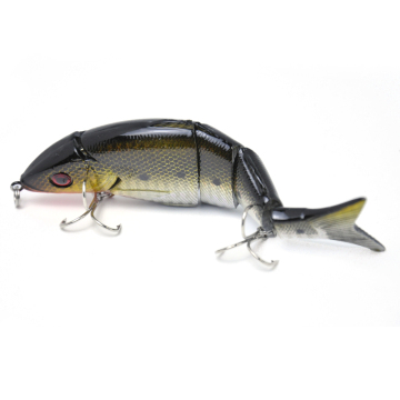 10.5cm 9g Wobblers Pike Fishing Lures Artificial Multi Jointed Sections Bait Crankbait Fish Fishing Accessories