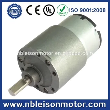 37mm 12v 24v low rpm dc gear motor