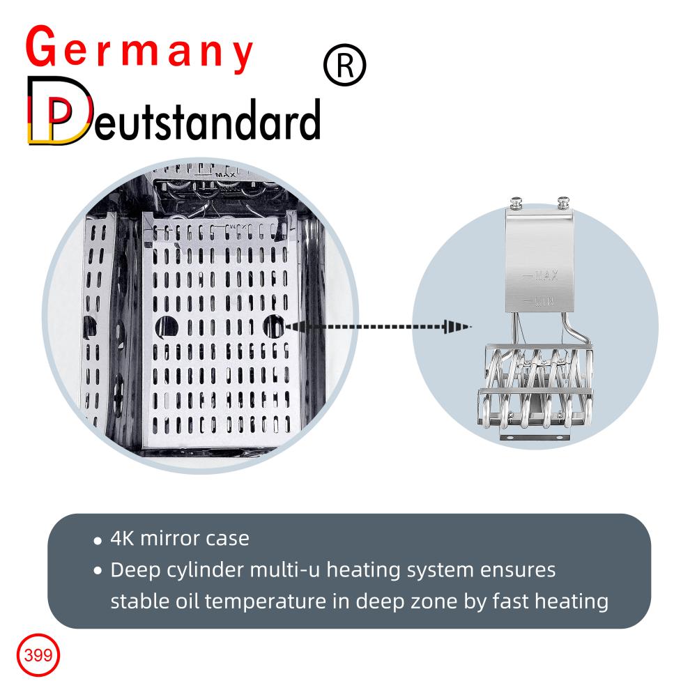 1 Tank elektrische Fritteuse