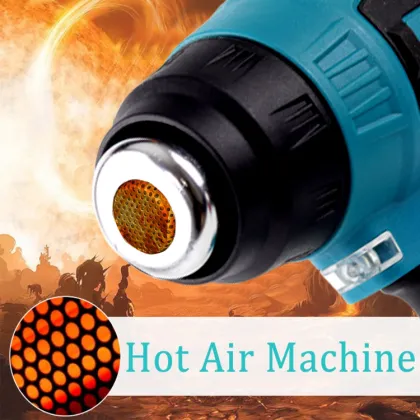 Portable Electric Heat Air Gun - Wireless Hot Air Gun Battery Powered Heat Blower
