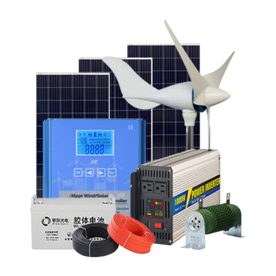1kW Mini Solar and Wind Turbine Hybrid System for Home