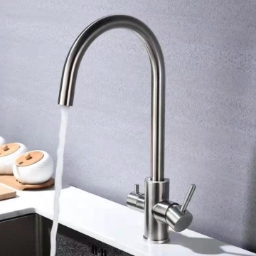 Purifier Direct 3-in-1 Double Handle Hot and Cold Water Faucet