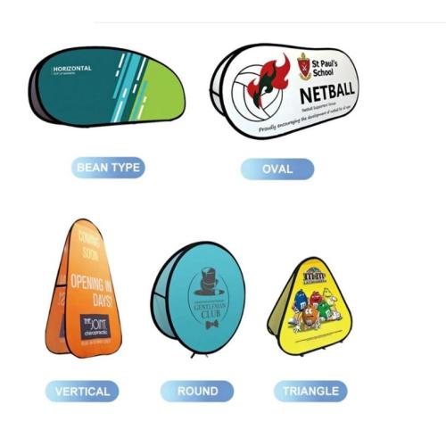 Portable Folding Pop up a Frame Display Banner