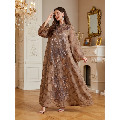 Sequin Raaxada Fiidkii Abaya