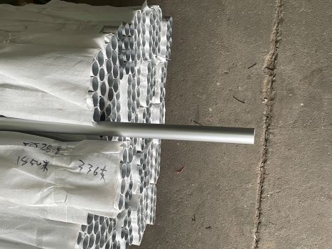 Anodized aluminum alloy tubes