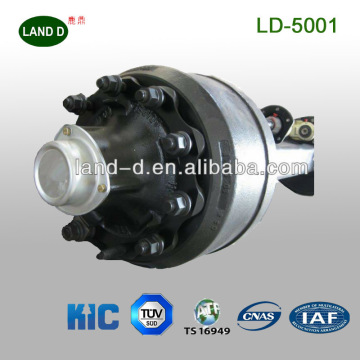 German YORK Type China Supplier 12t Vehicle Trailer Part Competely Rear Axle for Trx Suspension