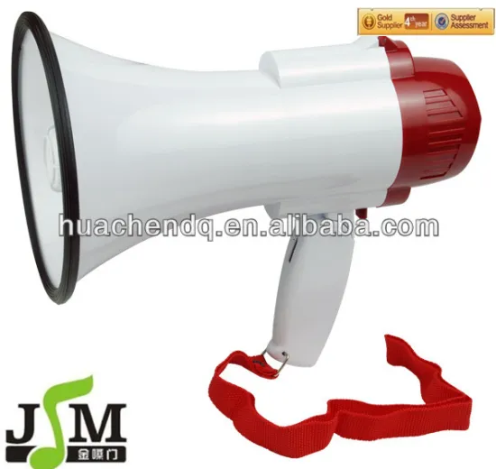Portable Hand Held Loud Megaphone with Siren