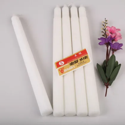 Aoyin brand cheap paraffin wax white candles