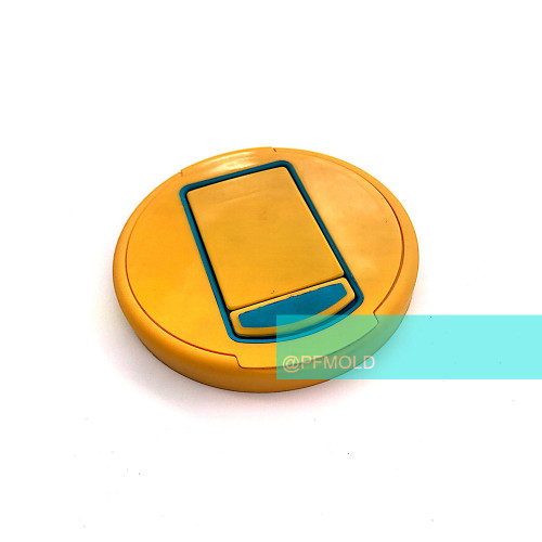 plastic double color cap mold and molding