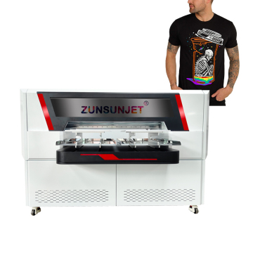 Dual Panel 4 Head DTG Shirt Printing Machine