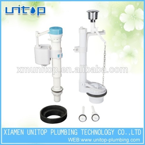 Unitop Toilet Dual Flush Mechanism 2" Flapper Flush Valve, High Quality