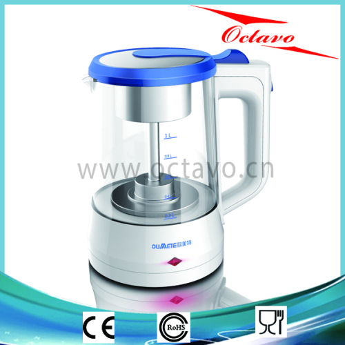 1L Glass Water Kettle Electric Kitchen Appliance OC-1502
