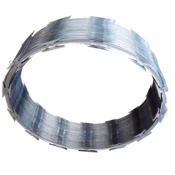 BTO 22 Razor Barbed Wire - Anti Climb Galvanized Welded Razor Barbed Wire