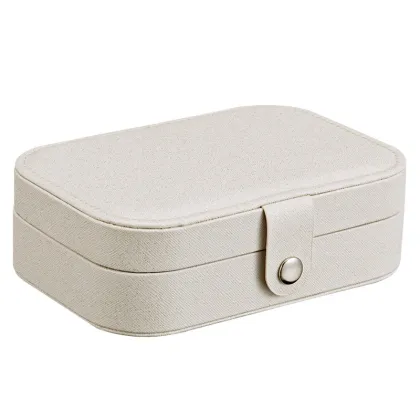 Creative Portable Travel Storage Box - Earrings Ring Case Jewelry Storage Box