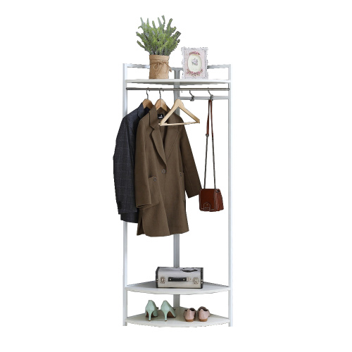 Living Room Coat Shoe Organizer Storage Rack