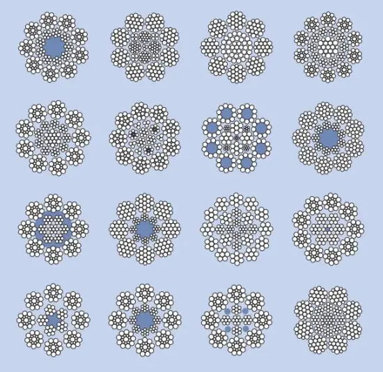 Full Steel Elevator Rope