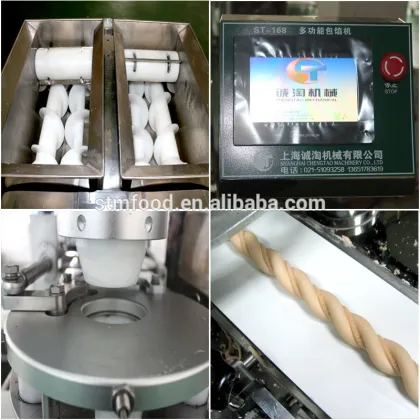 Automatic mochi ice cream kubba panda cookies making machine