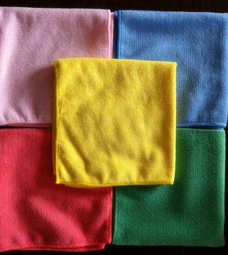 Soft Microfiber Color Coded Cleaning Cloth (YYMC-250)