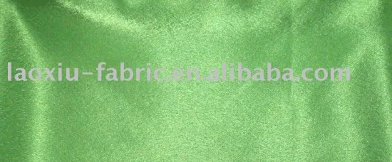 Poly rainbow printed red black stripe plain dyed satin fabric