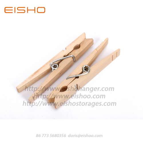 Pinces à linge en bois EISHO pour la décoration