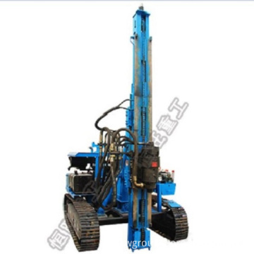 Photovoltaic Hydraulic Crawler Post Pile Driver