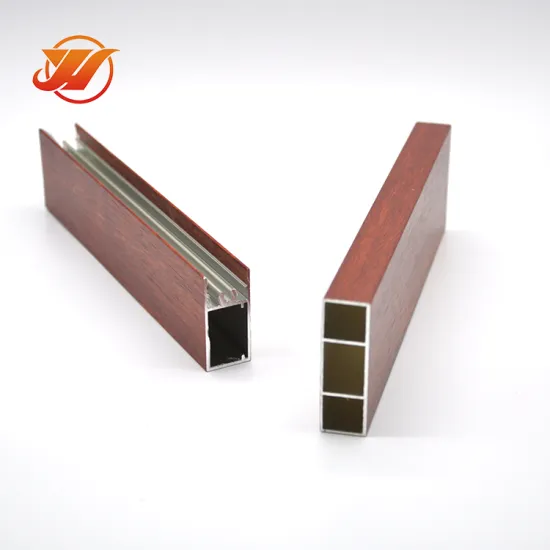 Wood Grain Aluminum Profile: Extruded Wood Aluminum Profile