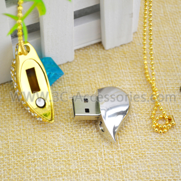 2015 Special Style Portable Necklace USB flash drive , 1GB to 256GB