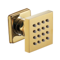 Bathroom Accessory Brass Wall Mounted Jet Body Sprays Massage Spa Body Jets for Concealed rainfall Shower