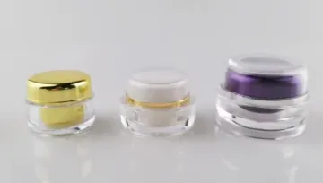 Skin Care Cosmetic Cream Jar 5g Acrylic Packaging