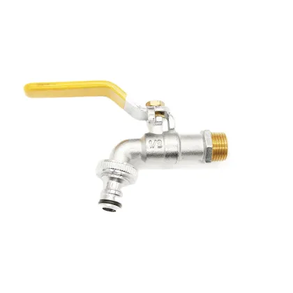 Fast Delivery Wall-Mounted Forged Brass Washing Machine Bibcock Tap