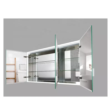 Waterproof Smart LED Bathroom Mirror Cabinet with Storage
