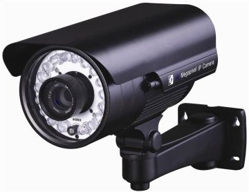 Cmos Wdr Low Lux Outdoor Megapixel Ip Camera Infrared , Progressive Scan