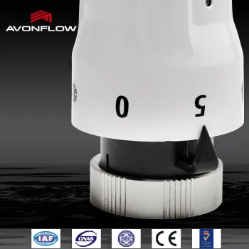 AVONFLOW White Plastic Electronic Thermostatic Head Valve Control