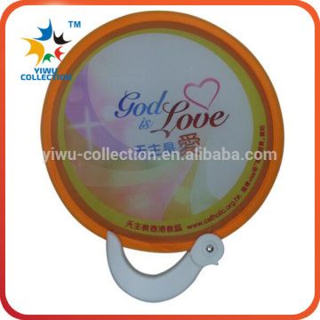 promotional folding/foldable fabric flying frisbee fan
