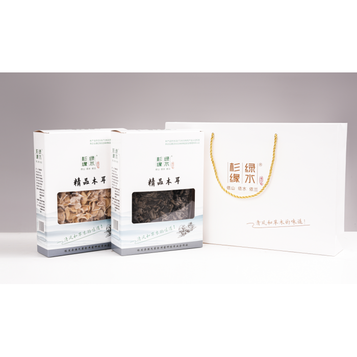 קופסת מתנה בשחור לבן