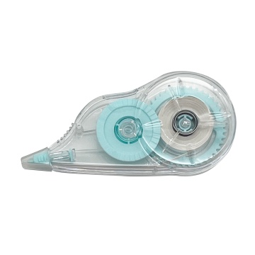 Customizable Cheap Blue Plastic Correction Tape Roller - Cute and Mute Office Stationery