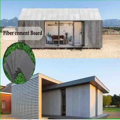 Fireprotection Cladding Tiles Backer Fiber Cement Board