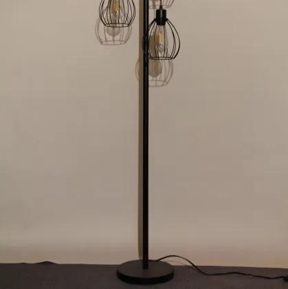 wrought iron floor lamp