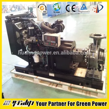 High head diesel water pump for fire fighting