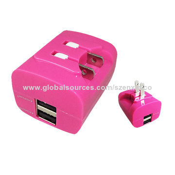 Dual USB 2.1A Travel ChargerNew