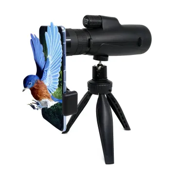 RZMT19 Zoom Monocular 10-30X50 - Ideal Telescope for Bird Watching, Travel, and Hunting