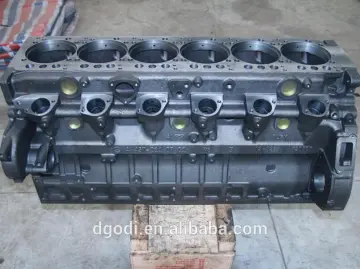die casting and cnc milling steel cylinder block for car engine