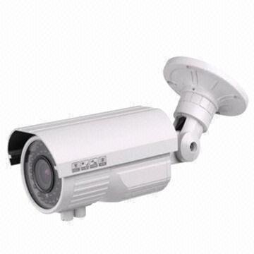 Color CCD Camera, IP66 Weather-proof, 1/3-inch Sony, 600TVL Resolution, 25m Night Vision