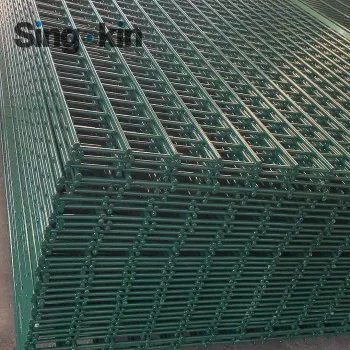 PVC Coated Welded Wire Mesh Panel Fence - 4x10ft/4x16ft Metal Iron Wire Mesh Galvanized Fence Price