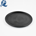 Matte Black Restaurant Plates Set